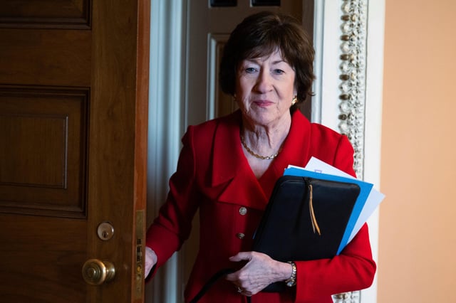 Susan Collins hands Trump the 50th vote against free and fair elections